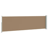 Tenda laterale retrattile 117 x 500 cm Poliestere Rettangolare