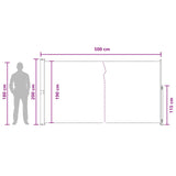 Tenda laterale retrattile 200 x 500 cm