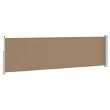 Tenda laterale retrattile Tortora 600 x 160 cm Poliestere