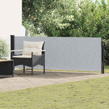 Tenda laterale retrattile Grigio 300 x 100 cm Poliestere