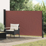 Tenda laterale retrattile Marrone 300 x 170 cm Poliestere