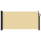 Tenda laterale retrattile Sabbia 500 x 100 cm Poliestere