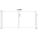 Tenda laterale retrattile 100 x 300 cm