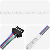 Striscia LED 12 pcs Nero e trasparente 2500 mm Rame e plastica