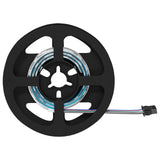 Striscia LED 12 pcs Nero e trasparente 450 mm Rame e plastica