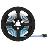 Striscia LED 12 pcs Nero e trasparente 1200 mm Rame e plastica