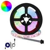 Striscia LED 12 pcs Nero e trasparente 1300 mm Rame e plastica