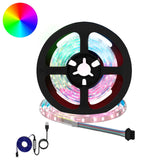 Striscia LED 12 pcs Nero e trasparente 1000 mm Rame e plastica
