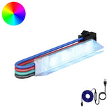 Striscia LED 12 pcs Nero e Bianco 1745 mm Rame e plastica