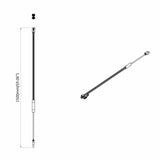 Striscia LED 12 pcs Nero e Multicolore 1745 mm Rame e plastica