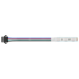 Striscia LED 12 pcs Nero e Multicolore 1745 mm Rame e plastica