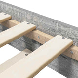 Struttura del letto Sonoma grigio 80 x 200 cm