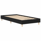 Struttura del letto Rovere Nero 80 x 200 cm