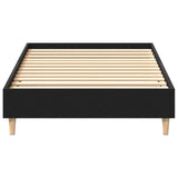 Struttura del letto Rovere Nero 80 x 200 cm