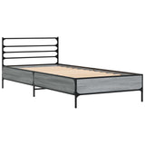 Struttura del letto Sonoma grigio 80 x 200 cm