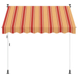 Tenda retrattile manuale Multicolore 150 x 115 x 300 cm