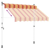 Tenda retrattile manuale Multicolore 150 x 115 x 300 cm