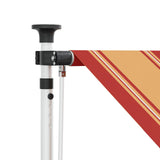 Tenda retrattile manuale Multicolore 400 x 115 x 300 cm