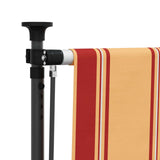 Tenda a Rullo Esterna Multicolore 100 x 270 cm