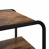 Tavolo consolle Rovere Fumo 60 x 42,5 x 70 cm