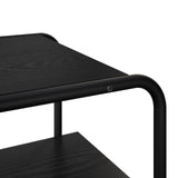 Tavolo consolle Rovere Nero 60 x 41 x 75 cm