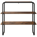 Tavolo consolle Rovere Fumo 100 x 41 x 75 cm