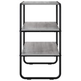 Tavolo consolle Sonoma grigio 100 x 41 x 75 cm