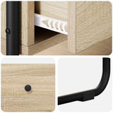 Tavolo consolle Rovere Sonoma 80 x 40 x 75 cm