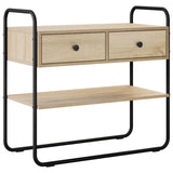 Tavolo consolle Rovere Sonoma 80 x 40 x 75 cm