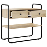 Tavolo consolle Rovere Sonoma 80 x 40 x 75 cm
