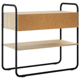 Tavolo consolle Rovere Sonoma 80 x 40 x 75 cm