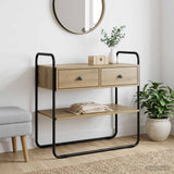 Tavolo consolle Rovere Artigianale 80 x 40 x 75 cm