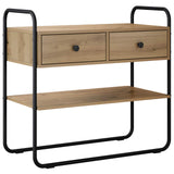 Tavolo consolle Rovere Artigianale 80 x 40 x 75 cm