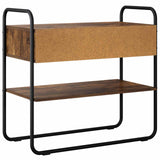 Tavolo consolle Rovere Fumo 100 x 40 x 75 cm