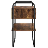 Tavolo consolle Rovere Fumo 100 x 40 x 75 cm