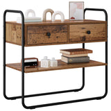 Tavolo consolle Legno antico 100 x 40 x 75 cm