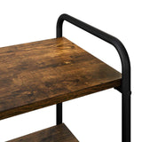 Tavolo consolle Rovere Fumo 80 x 35 x 75 cm