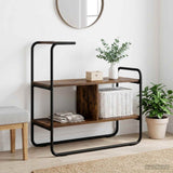 Tavolo consolle Rovere Fumo 80 x 35 x 75 cm