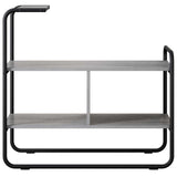 Tavolo consolle Sonoma grigio 80 x 35 x 75 cm