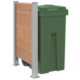 Recinzione Contenitore per Rifiuti Marrone 85 x 12 x 115 cm
