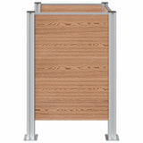 Recinzione Contenitore per Rifiuti Marrone 85 x 85 x 115 cm