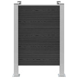 Recinzione Contenitore per Rifiuti Grigio 85 x 85 x 115 cm