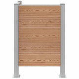Recinzione Contenitore per Rifiuti Marrone 85 x 85 x 115 cm