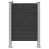 Recinzione Contenitore per Rifiuti Grigio 85 x 85 x 115 cm