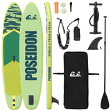 Tavola da Paddle Gonfiabile POSEIDON 305 x 76 x 15 cm Verde per