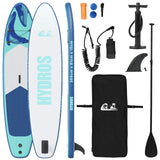 Tavola da Paddle Gonfiabile HYDROS 366 x 81 x 15 cm Turchese