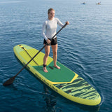 Tavola da Paddle Gonfiabile POSEIDON 366 x 81 x 15 cm Verde per
