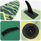 SUP Board con Seggiolino 2-in-1 POSEIDON 305 x 76 x 15 cm Verde