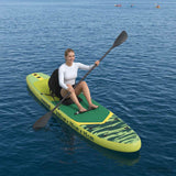 SUP Board con Seggiolino 2-in-1 POSEIDON 305 x 76 x 15 cm Verde