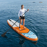 SUP Board con Seggiolino 2-in-1 TRITON 305 x 76 x 15 cm Blu per